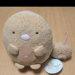 【新品未使用】 すみっコぐらし とんかつ ぬいぐるみ マスコット 2個セットのサムネイル