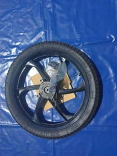 ハンターカブ JA55用 キャストホイール ヤマト機型製作所 リアタイヤほぼ新品 ハンターカブ JA55用 キャストホイール ヤマト機型製作所 リアタイヤ