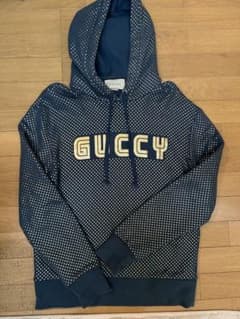 GUCCI Guccy グッチ パーカー 星ドット柄 グリーン系 - メルカリ