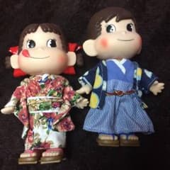 ペコちゃん人形 ポコちゃん人形のセットのサムネイル