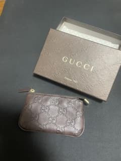 GUCCI GGパターン コインケース ブラウンのサムネイル