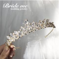 Bride me ティアラ ZT-01、ピアスセットのサムネイル
