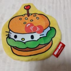 ハローキティ ハンバーガー ぬいぐるみポーチ　ガチャガチャのサムネイル