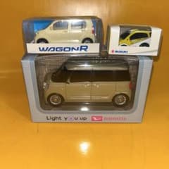 DAIHATSU WAGON R ミニカー ベージュのサムネイル