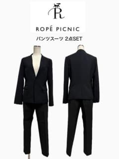 ROPE PICNIC パンツスーツ セットアップ 黒 38 - メルカリ