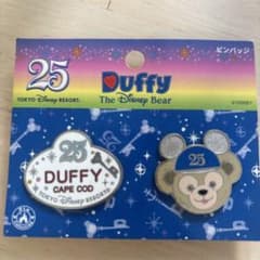 東京ディズニーリゾート ダッフィー 25周年 ピンバッジのサムネイル