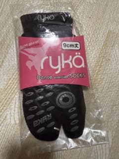 ryka ダンス用ソックス 黒9cm丈 23〜25cmのサムネイル
