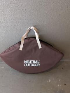NEUTRAL OUTDOOR アウトドアテーブル 収納バッグ付きのサムネイル