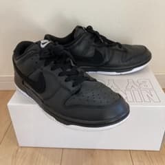 NIKE DUNK LOW ブラック×ブラック×ホワイト26.5 美品のサムネイル
