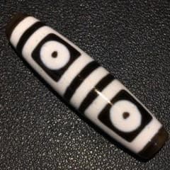 ⭐️任暁攀・古式地門四眼天珠⭐️希少 天珠 瑪瑙 茶 ビーズ 開運 魔