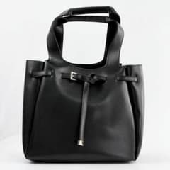 新品 未使用 トートバッグ 自立型 女性 鞄 高級A4サイズ収納 黒 通勤 通学のサムネイル