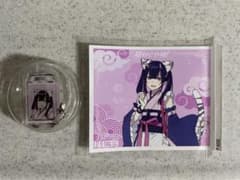 超かぐや姫 ラベル缶 乃依 アクリルチャーム＆ステッカーセット② 超かぐや姫！ 限定自販機 ラベル缶 駒沢乃依 アクリルチャーム