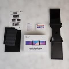 Aqual AXD101M モバイルデュアルディスプレイ 10.1インチ - メルカリ