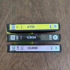 【ジャンク品】EPSON純正 インクカートリッジ 3色セットのサムネイル