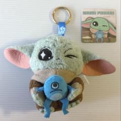 新品】マンダロリアン 52TOYS グローグーの食卓 ぬいぐるみ ストラップ