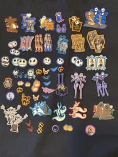 中古品　ナイトメアー・ビフォア・クリスマス　ステッカーのサムネイル