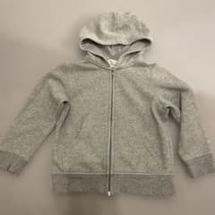 H&M グレー フード付きパーカーUS 2-4Yのサムネイル