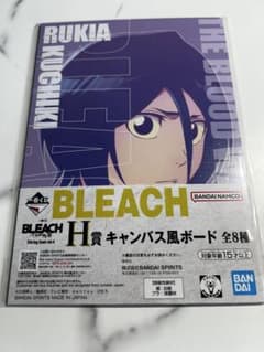 BLEACH 이치 반 쿠지 H상 캔버스 보드 쿠시키 루키아