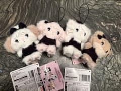 mikko characters BLACK RIBBON マスコット　4種のサムネイル