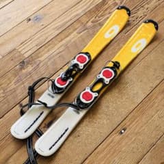 人気モデル】SALOMON snowblade 99cm ショートスキー 黄色 - メルカリ
