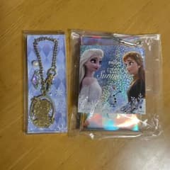 アナと雪の女王　プリンセスフェア　クリアポーチ&チャーム　未使用　2点セットのサムネイル