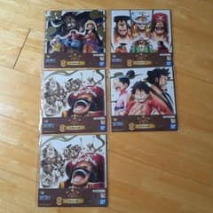 이치 반 쿠지 ONE PIECE 명장면 색지 5 장 세트