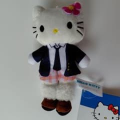 ハローキティ 制服 マスコット ぬいぐるみのサムネイル