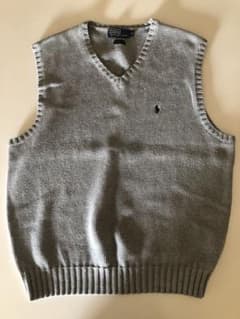 Polo by Ralph Lauren グレー Vネック ベスト 105サイズのサムネイル