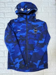 F.C.Real Bristol SOPH. ナイロンジャケット ブルー 迷彩のサムネイル
