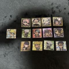 NARUTO ウエハースシール第1段、2段混合セット(13枚)のサムネイル