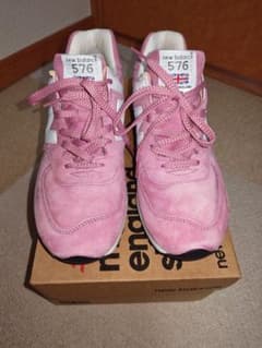 波　New Balance【未使用】27.5　Ｍ５７６　ピンク　スエード 波様専用 New Balance【未使用】27.5 M576 ピンク スエード - メルカリ