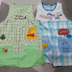 ☆☆Miii☆さん専用プーさん、スヌーピーのエプロン☆のサムネイル
