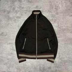 BURBERRY BLACK LABEL 트럭 재킷 저지 브라운