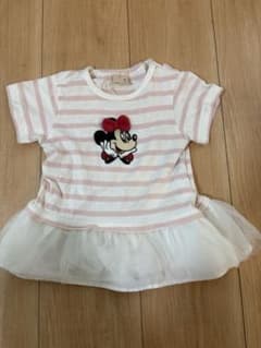 petit main ミニーマウス チュールTシャツ 90cmのサムネイル
