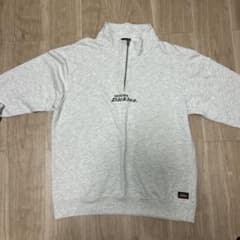 Dickies グレー ハーフジップ トレーナー XLのサムネイル