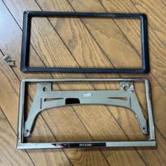 nismo ナンバーフレーム カーボン調 セットのサムネイル