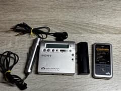 SONY「MDウォークマン・MZ-R900」ポータブルMDプレーヤー - メルカリ