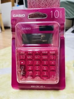 CASIO(カシオ) 電卓 10桁 ビビッドピンク MW-C8C-RD-Nのサムネイル