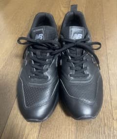 超美品】New Balance 26cmブラック スニーカーCM 997H - メルカリ
