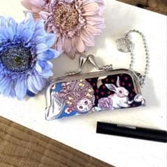 ジョリーフルール がま口 小銭入れ 印鑑ケース 猫 - メルカリ