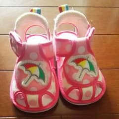 アーノルドパーマー♪サンダル　12.5cm　ピンクのサムネイル