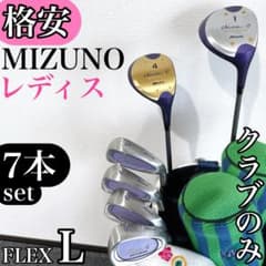 格安‼ MIZUNO ミズノ レディース ゴルフクラブ 初心者 セット 7本 L
