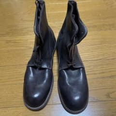 GUIDI バイソンレザーレースアップブーツ未使用42 ブラウン GUIDI バイソンレザーレースアップブーツ未使用42 ブラウン - メルカリ