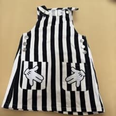 Disney Mickey Glove Pocket Jumper Dress