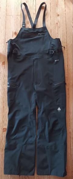 Mont-Bell パウダートラックビブ L-Sサイズ GORE-TEX 黒 - メルカリ