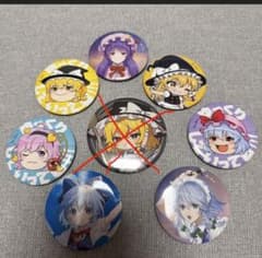 東方project 缶バッジ　まとめ売りのサムネイル