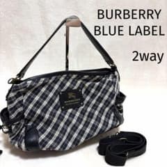 희귀 BURBERRY 숄더백 2way 노바 체크 메탈 로고