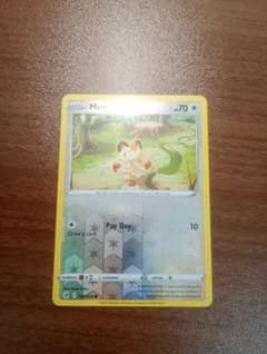 ポケモンカード ポケカ ニャース リバースホロ 海外限定 英語版 正規品