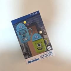 【新品未開封】モンスターズインク ヘルメットふた付きフェイスマグカップ