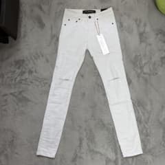 VALABASAS バラバサス スキニーデニム ホワイト 28のサムネイル